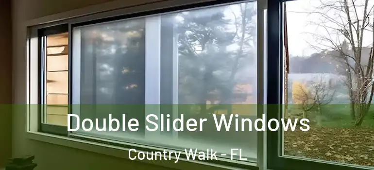  Double Slider Windows Country Walk - FL