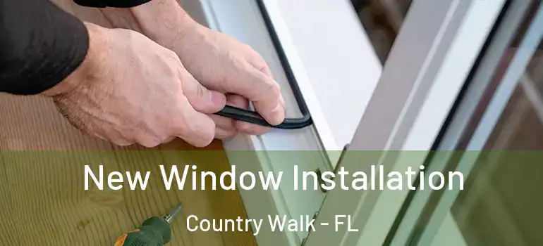  New Window Installation Country Walk - FL