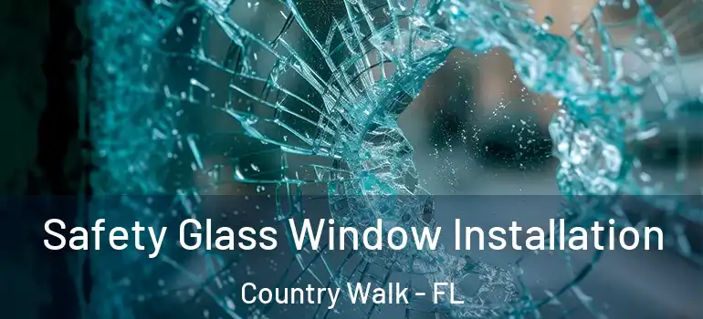  Safety Glass Window Installation Country Walk - FL