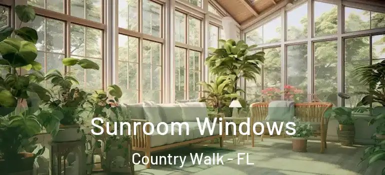  Sunroom Windows Country Walk - FL