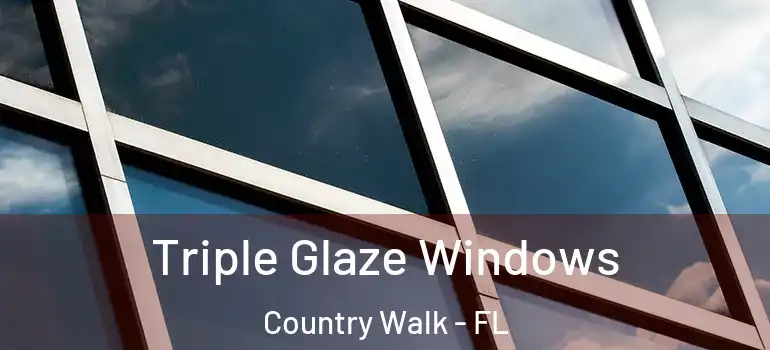  Triple Glaze Windows Country Walk - FL