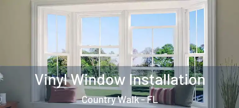  Vinyl Window Installation Country Walk - FL