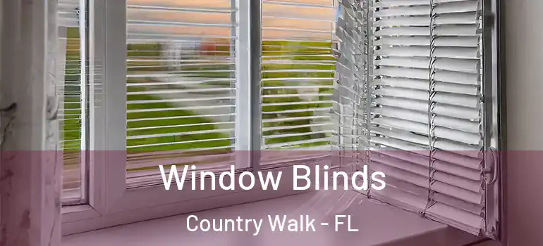  Window Blinds Country Walk - FL