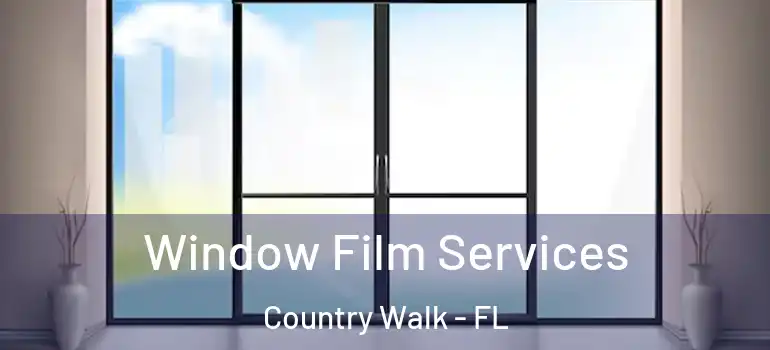  Window Film Services Country Walk - FL