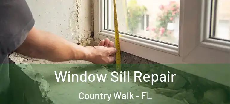  Window Sill Repair Country Walk - FL