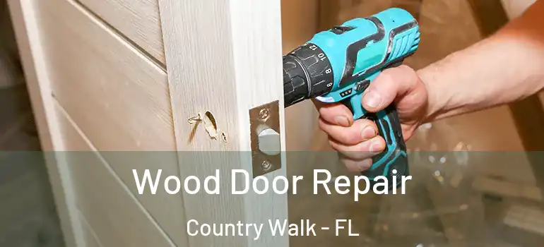  Wood Door Repair Country Walk - FL